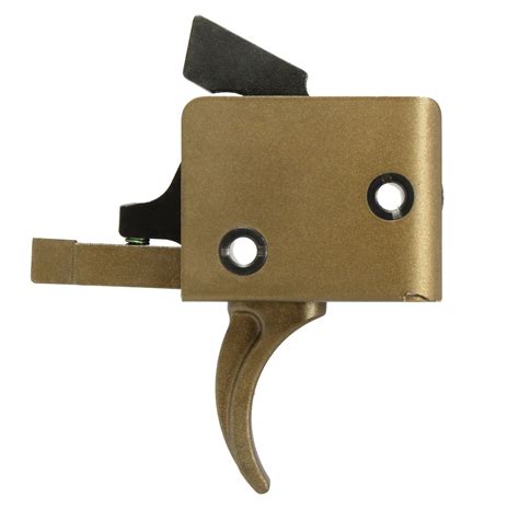 Ar Single Stage Trigger Curved Burnt Bronze Cmc Triggers