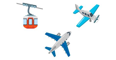 ️ Aéreo Emojis 🛩️ 🚡