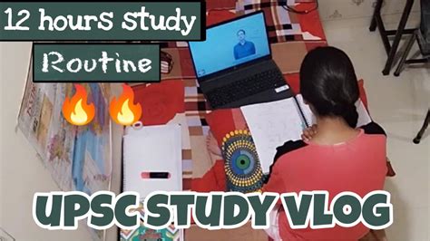 Energetic UPSC Study Vlog A Day In The Life Of Upsc Aspirants Upsc