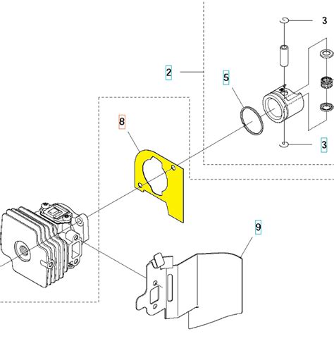 Uszczelka Cylindra No Yc Hd Hd Husqvarna