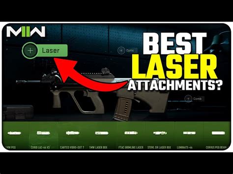 Modern Warfare 2 Gunsmith Guide Which Are The Best Laser Attachments