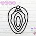 Vagina Svg Female Genitals Female Vulva Vagina Clipart Clitoris Svg