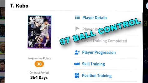 Free T Kubo Perfectly Max Level Training In EFootball 2024 YouTube