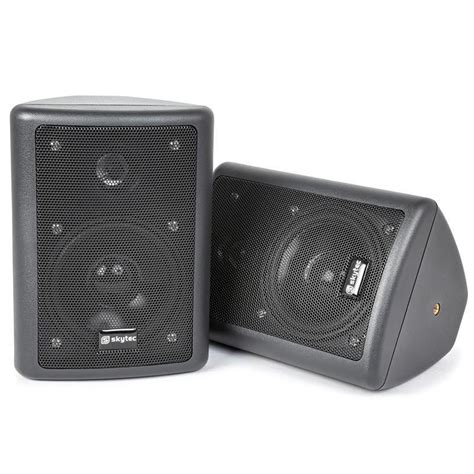 Skytec Zwarte 100 015 B426BL PA Speaker Back Market