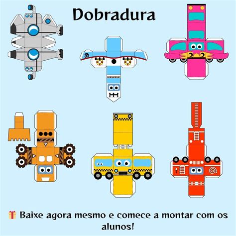 Dobraduras Para Imprimir E Montar