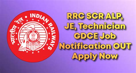 RRC SCR GDCE Recruitment 2025 1014 Posts Apply Now