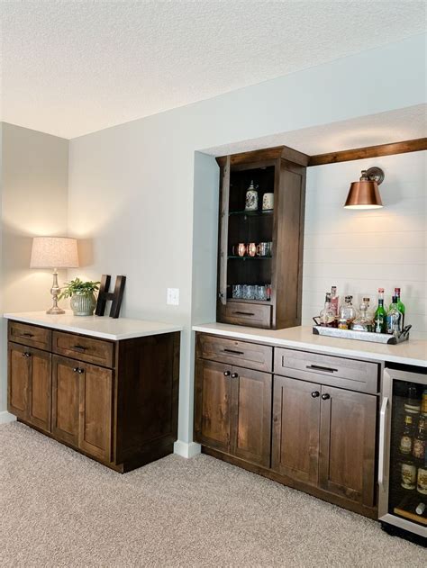 #bar #bardecor #basement #basementdecor #bardisplay #basementbar # ...