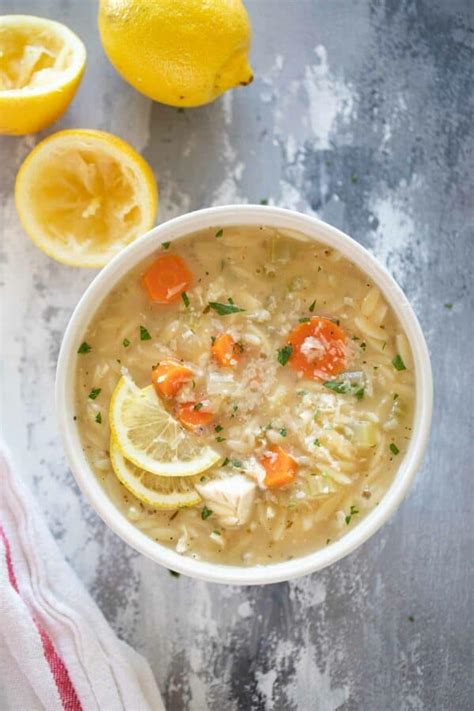 Lemon Chicken Orzo Soup Taste And Tell