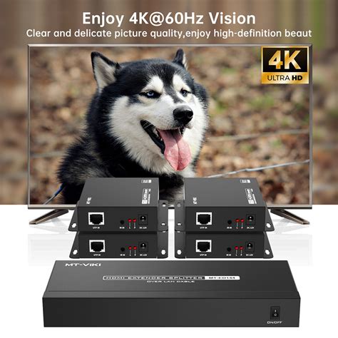 Hdmi Extender Splitter Over Cat X X Mt Viki