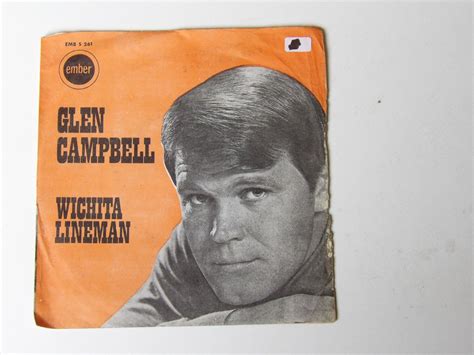 Glen Campbell Wichita Lineman Foldout Pic Sleeve