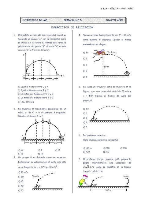 PDF Guía Nº 5 Movimiento Parabólico DOKUMEN TIPS