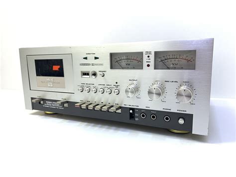 Akai Gxc 730d Tape Deck Vintage 1976 Auto Reverse 3 Head Refurbished Good Look Ebay