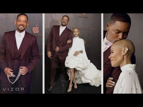 Will Smith Makes First Red Carpet Appearance With Wife Jada In Comeback