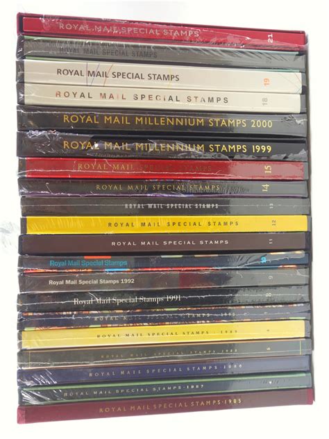 Royal Mail Special Stamps sets, 1895-2004, mostly shrink wrapped. (19)
