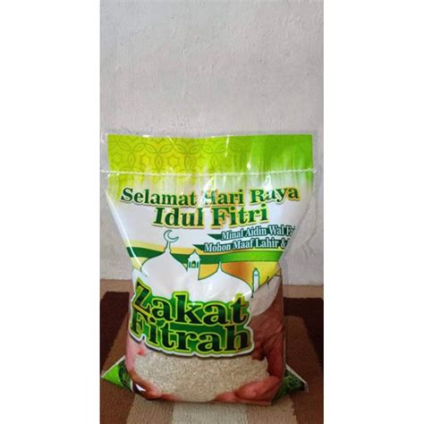 Jual BERAS ZAKAT FITRAH KEMASAN 2 5kg 3kg Shopee Indonesia