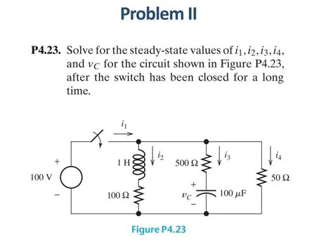 Solved 4 23 Solve For The Steady State Values Of Chegg