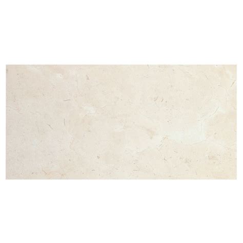 Crema Marfil 12x24 Polished Marble Tile Tilebar