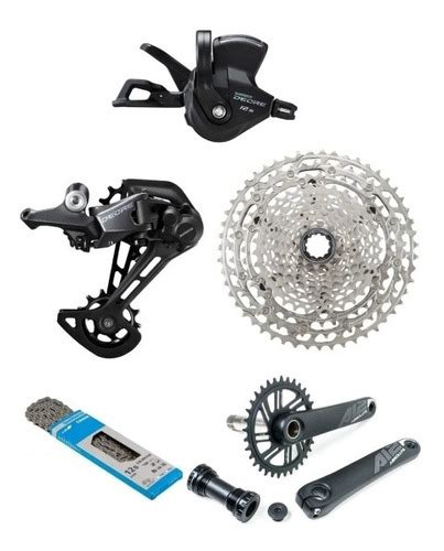 Grupo Kit Shimano Deore M6100 1x12v K7 10 51d 12v Pedivela