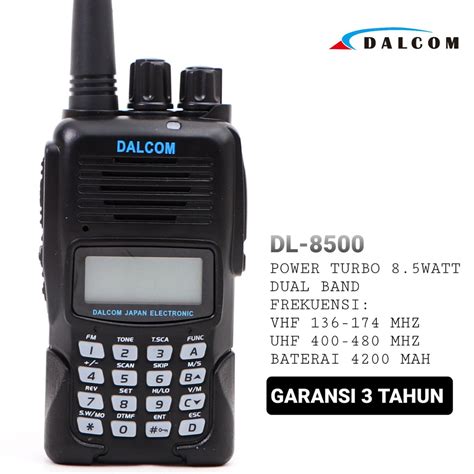 HT DALCOM JAPAN DL 8500 DUAL BAND VHF UHF Shopee Indonesia