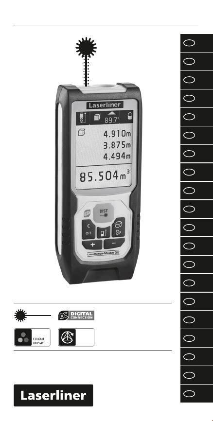 Laserliner LaserRange Master Gi7 Pro Handleiding Nederlands 204