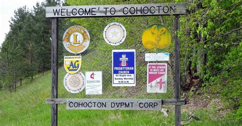 Geographically Yours Welcome: Cohocton, New York