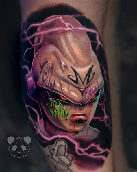 Kid buu tattoo majin by nicklimpz by nsanenl on DeviantArt