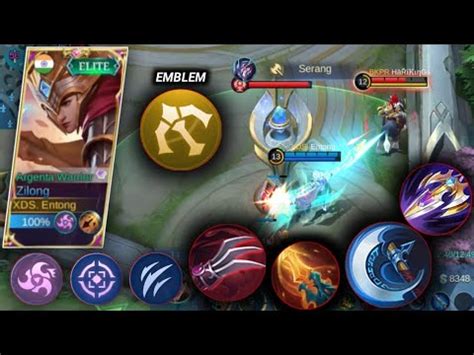 Zilong Exp Lane Build Zilong Paling Sakit Youtube