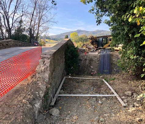 Ponte Sul Caina Partiti I Lavori Per Lampliamento Della Sede Stradale