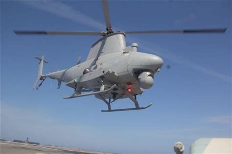 Northrop Grumman Delivers First Mq C Fire Scout Vtol Uav To U S Navy