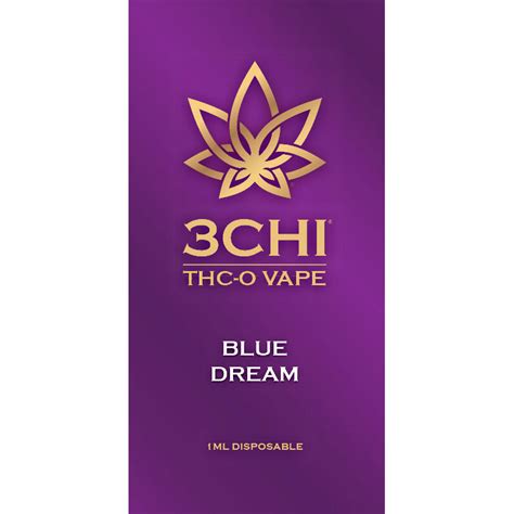 3chi Thc O Disposable Blue Dream Lord Vaper Pens