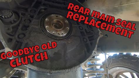 Rear Main Seal On A 6 7 Cummins And Saying Goodbye To The Old Clutch