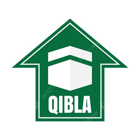 Qibla Sign Qibla Qibla Direction Qibla Sign Vector Png And Vector