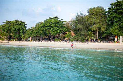 Ao Cho Beach Mu Koh Samet Rayong Gulf Of Thailand Editorial