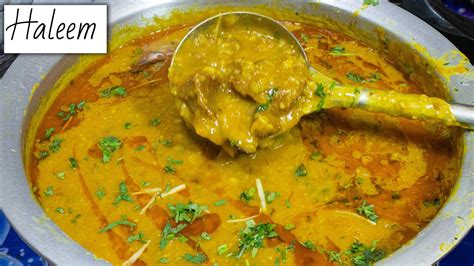 Authentic Haleem Recipe Healthy Delicious Eid Ramzan Special Street