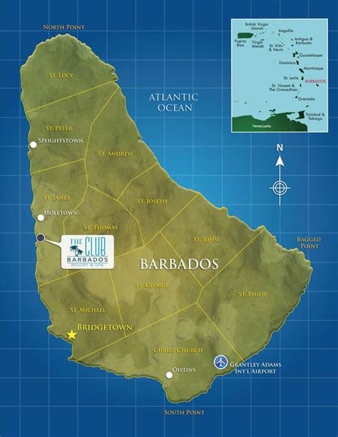 Barbados Resort Map