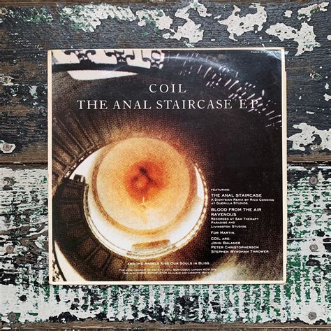 Coil The Anal Staircase Ep World Of Echo