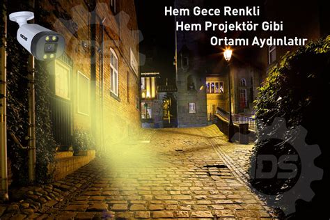 Ids Gece Renkli Mp Lens P Full Hd Ahd G Venlik Kameras Fiyat