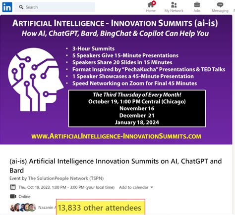 Top 20 Reasons to Sponsor or Speak at the AI Summit with 14,000 Attendees