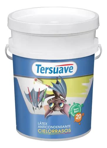 Pintura Latex Cielorrasos Tersuave Antihongos 20 Lt