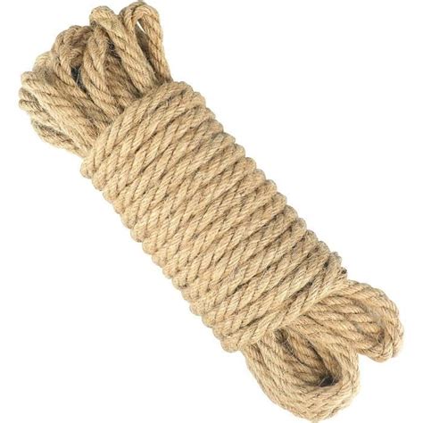 Mm Corde Jute M Corde Chanvre Corde De Jardin En Chanvre Ficelle