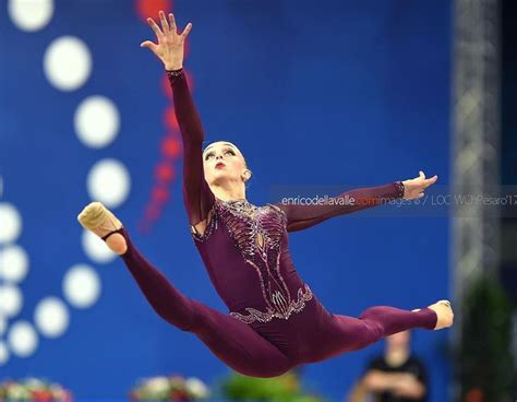 Olena Diachenko Ball Performance At World Cup Pesaro Italy