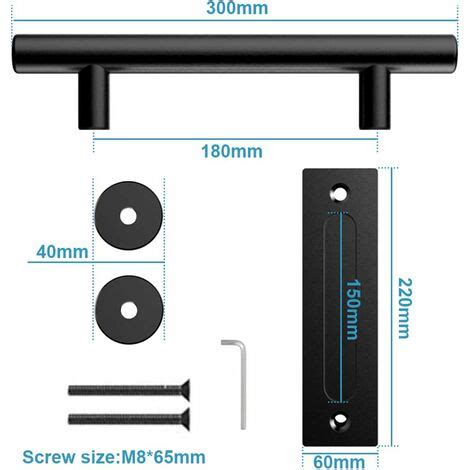 Maniglia Per Porta Da Fienile Scorrevole 30cm Maniglie Porte Interne