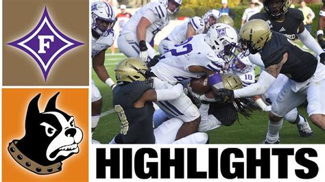 Furman Vs Wofford Highlights College Football Week 12 2022 College