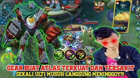 BUILD ATLAS TERKUAT DAN TERSAKIT 2020 GAME PLAY ATLAS MOBILE LEGENDS