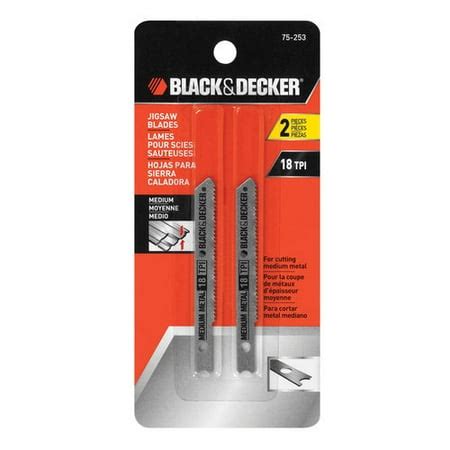 Black and Decker Metal Jigsaw Blades, 2pk - Walmart.com