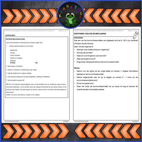 Graad Afrikaans Eerste Addisionele Taal Fat Kwartaal