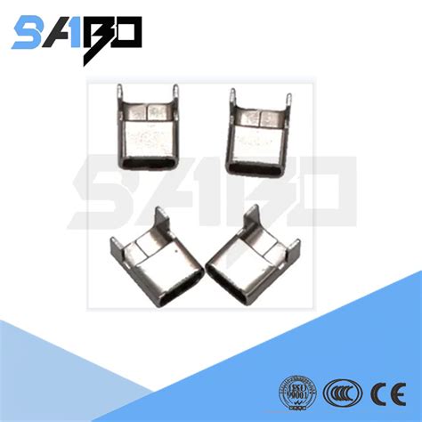 Ss 304 Stainless Steel Strapping Cable Tile Band Clips Buckle Wing