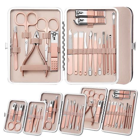 Professional Scissors Nail Clippers Set Ear Spoon Dead Skin Pliers Nail