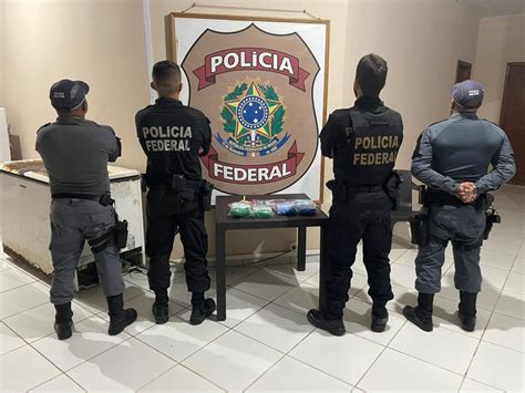 PF prende duas mulheres por tráfico Polícia Federal