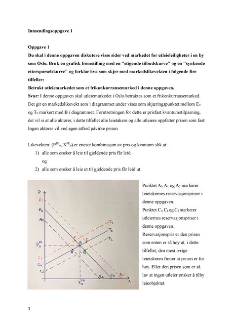 Innsendings Oppgave 1 Innsendingsoppgave 1 Oppgave 1 Du Skal I Denne